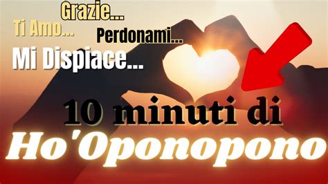 Ho Oponopono ITALIANO Potente Meditazione YouTube Music