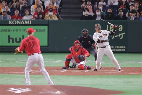 【巨人】前夜サヨナラ弾の中田翔が初回、同点適時打「すぐに取り返すことができた」二塁オーバランでアウトも スポーツ報知