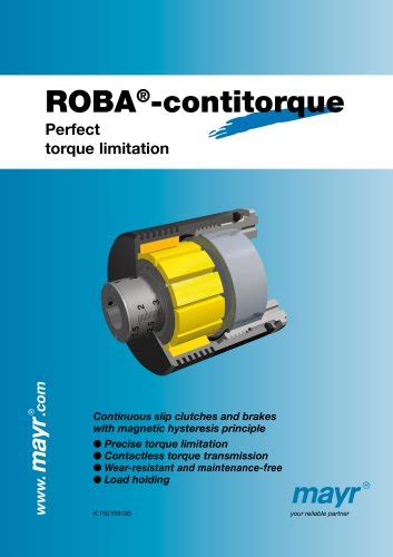 Roba Stop M Chr Mayr Gmbh Co Kg Pdf Catalogs Technical