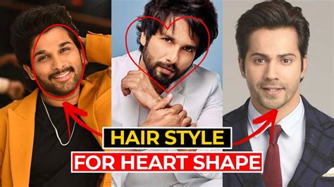 Best Hairstyles For Heart Shaped Face Male Heart Face Shape Hairstyle