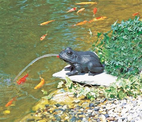 Pondxpert Frog Pond Spitter Large Easy Garden Watering