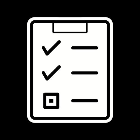 Checklist Icon Design Vector Art At Vecteezy