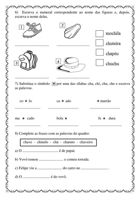 Apostila De Escrita Com Sílabas Parte 2 Simulados E Questões Atividades Alfabetização