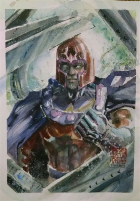 Magneto By Tony Moy In Alex Squierss Brotherhood Of Evil Mutants Con