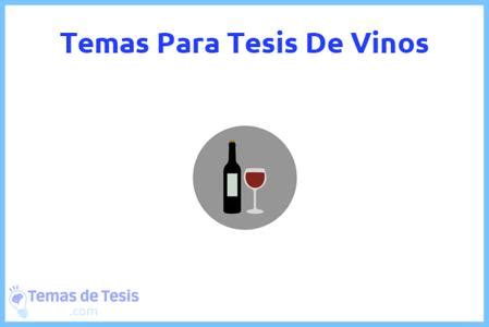 Tesis De Vinos Ejemplos Y Temas Tfg Tfm