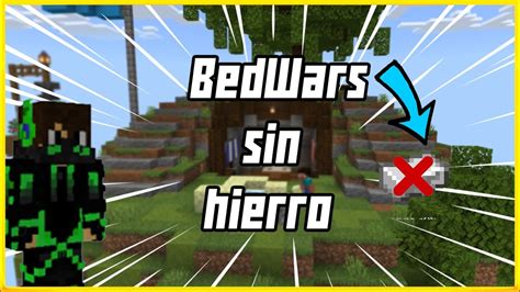 Juego Bedwars Pero No Puedo Usar Hierro Universocraft Youtube