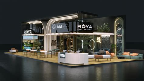 Roya Developments Booth Design In Egyptgate 2022 Behance