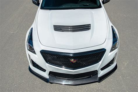 Eos Cadillac Cts V Carbon Fiber Front Splitter Side Skirts