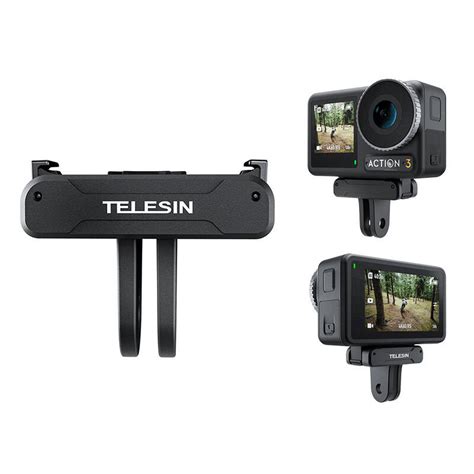 Telesin Base Magnetica DJI Osmo Action 3 4 5 Pro Go Like A Pro