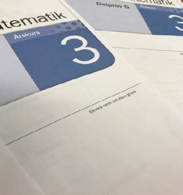 Skolbanken Sammanställning av Nationella prov matematik åk 3 vt 22