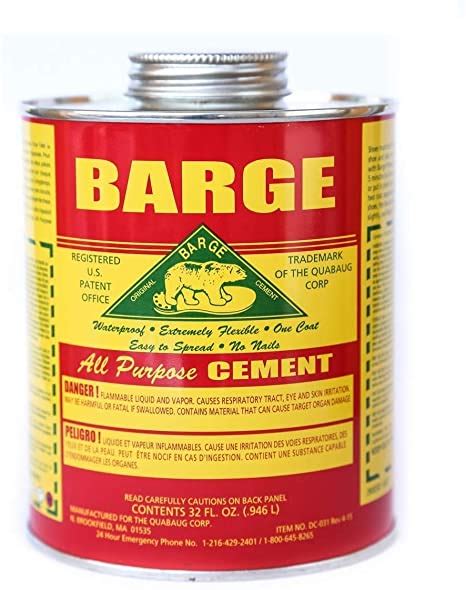 Barge Contact Cement 32oz | Theatre Garage