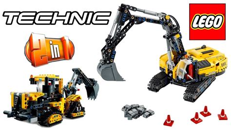 Lego Technic Heavy Duty Excavator In Speed Build Review Lego