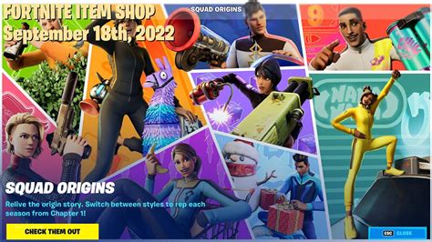 Fortnite Item Shop September 18th 2022 Immortal Sands Sun