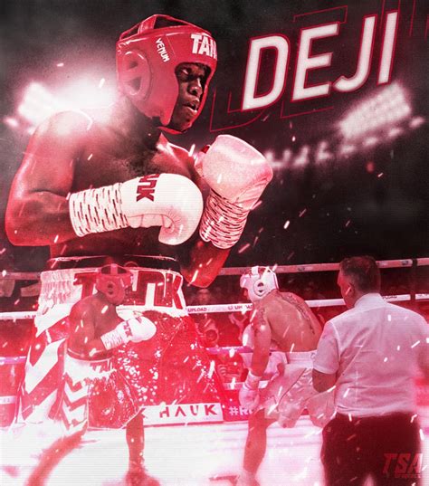 I made this design of Deji boxing, can’t wait for him to get back in ...