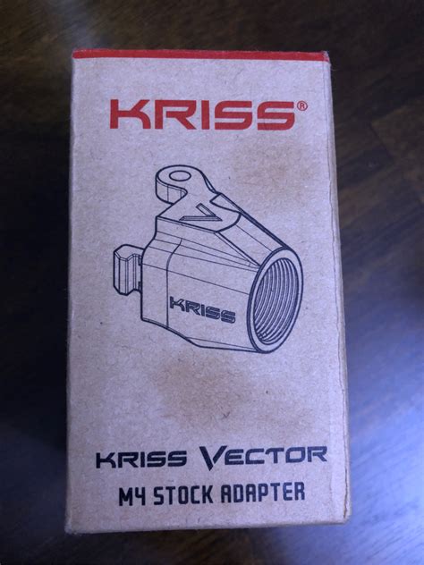 SOLD Kriss Vector Stock Adapter HopUp Airsoft