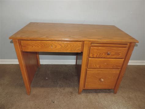 Transitional Design Online Auctions Traditional Solid Wood Desk