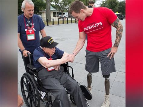 Veteran Who Lost Both Legs Works To Provide Hope To Fellow Wounded