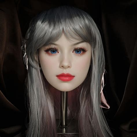 Sex Toys 1pc Sex Doll Head Male Masturbator Channel Sex Doll Head With Realistic Facial