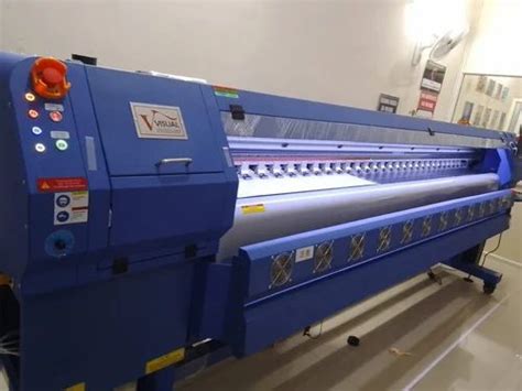 Digital Printer Allwin Konica I Solvent Flex Printing Machine At