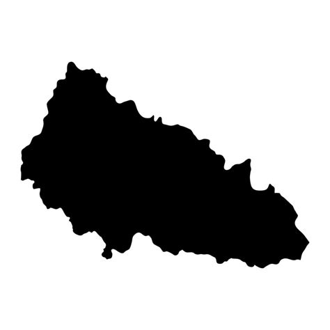 Zakarpattia oblast map, province of Ukraine. Vector illustration ...