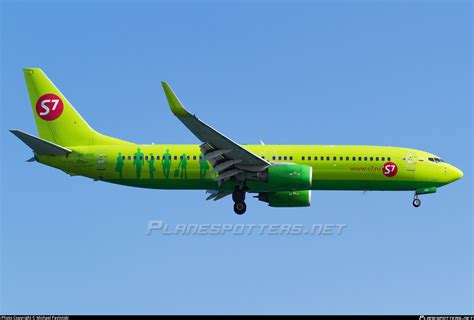 VP BQD S7 Siberia Airlines Boeing 737 83N WL Photo By Michael