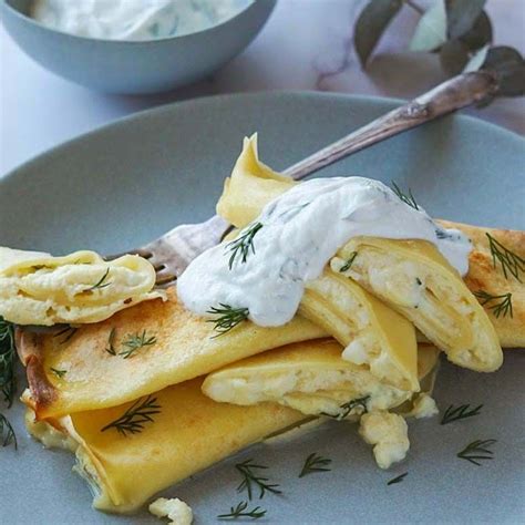 Ukrainian Crepes Nalysnyky Recipe Crepes