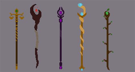 Magical Staff Ideas : r/PixelArt