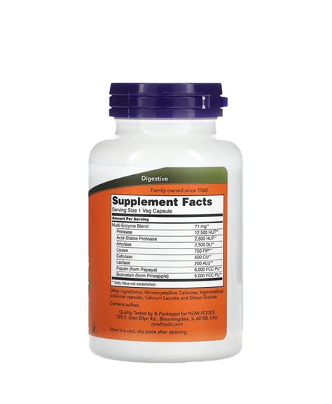 NOW Plant Enzymes | Healthy Digestion | 365jp.eu | BUY HERE!