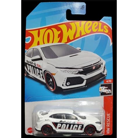 Hot WheeLs 2018 HONDA CiViC TYPE R Price Includes Card Protector Shopee Malaysia