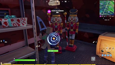 Fortnite Chapter 2 Season 5 Destroy Nutcracker Statues Youtube