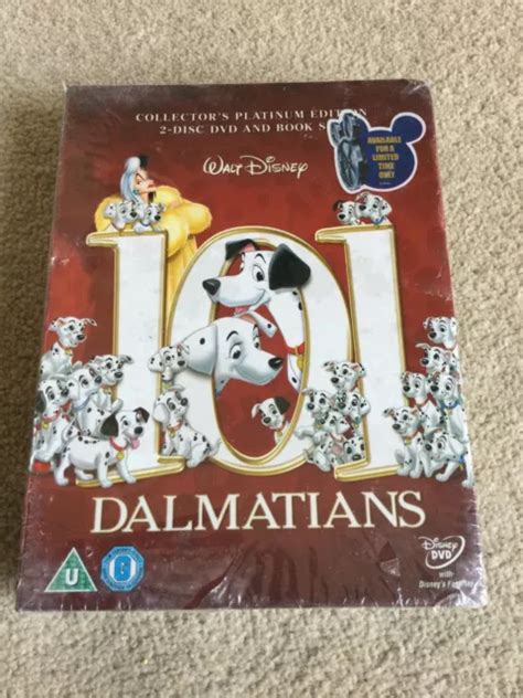 DISNEY 101 DALMATIANS 2 Disc Collectors Platimun Edition DVD Boxset