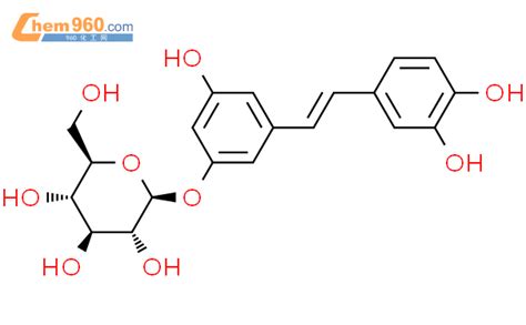 29884 49 9白皮杉醇葡萄糖苷化学式、结构式、分子式、mol 960化工网