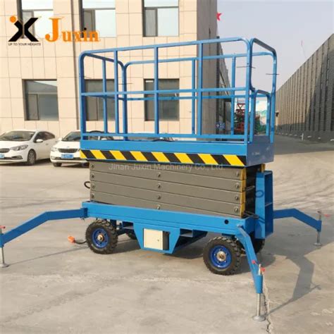 Hydraulic Lift Scaffolding 500kg Manual Platform Lift Scissors Lift