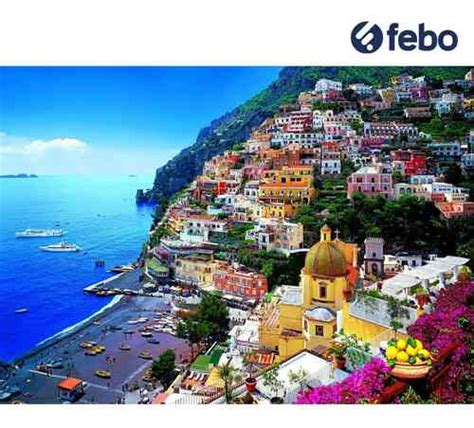 Puzzle Trefl Positano Italy 500 Piezas 37145 Paisaje Italia FEBO