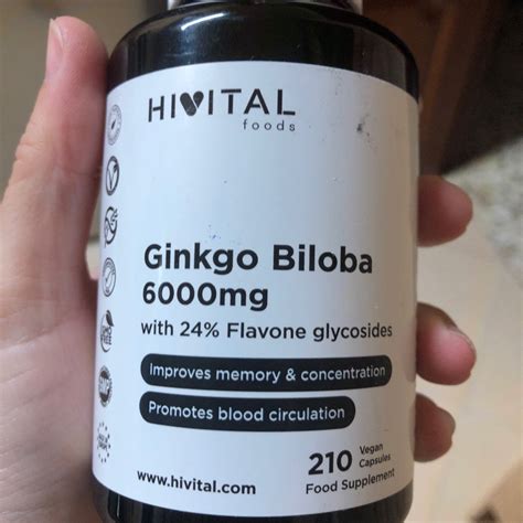 Hivital Gingko Biloba Mg Reviews Abillion