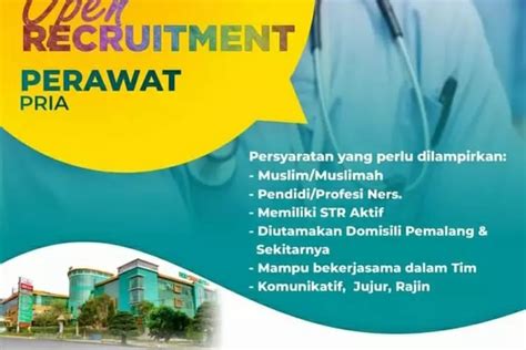 Info Loker Rsu Siaga Medika Pemalang Buka Lowongan Kerja Sebagai