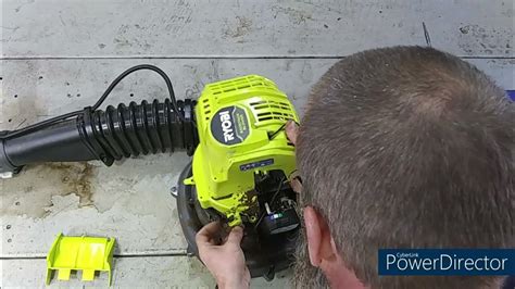 Ryobi Ry38bp Blower Pull String Repair Youtube