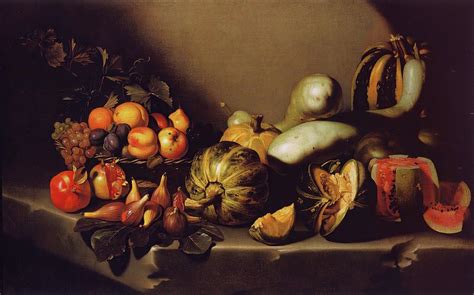 Still Life With Fruit Painting by Caravaggio - Pixels