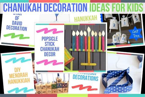 Chanukah Decoration Ideas For Kids