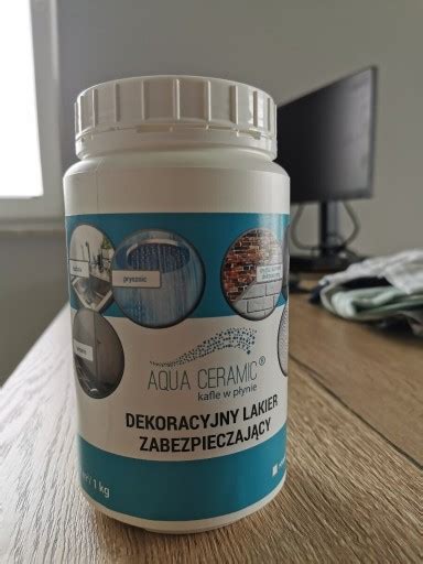 LAKIER KAFLE W PŁYNIE AQUA CERAMIC 1KG PÓŁMAT Bielsko Biała Kup