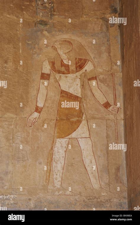 Horus Alivio Templo de Hatshepsut Nuevo Reino Xviii dinastía