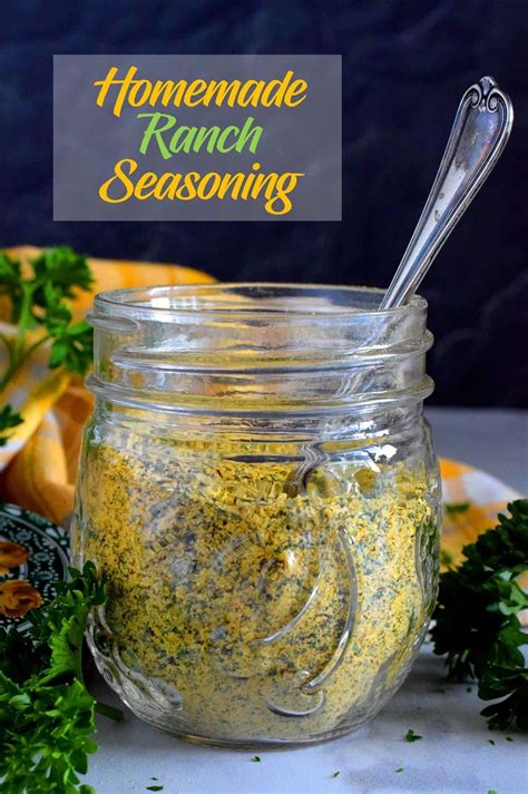 Homemade Ranch Seasoning Lord Byron S Kitchen