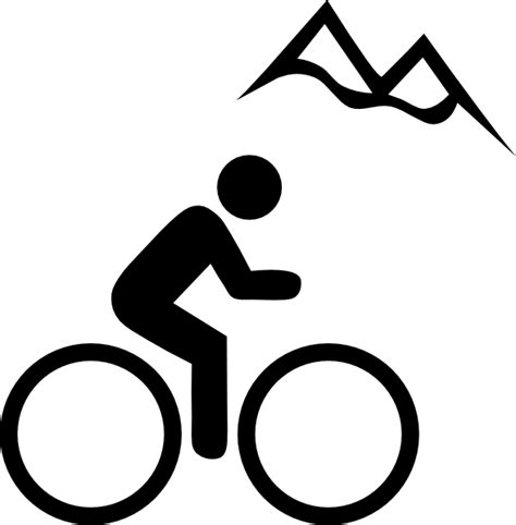 Bike Mountain Clip Art at Clker.com - vector clip art online, royalty free & public domain