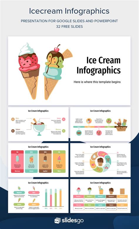 Icecream Infographics Powerpoint Slide Designs Powerpoint Design