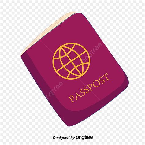 Patrón De Pasaporte De Dibujos Animados PNG dibujos Imágenes