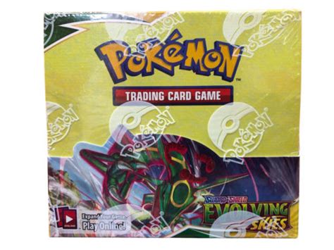 Pokemon Sword Shield Evolving Skies Booster Box Factory Sealed Ebay