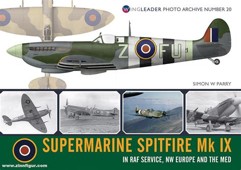 Berliner Zinnfiguren Robinson Neil Supermarine Spitfire Mk Ix In