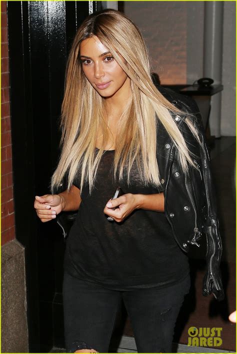 Kim Kardashian Hair Blonde