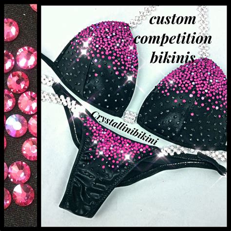 Black Fuchsia Competition Bikini Bikini Competition Bikinis Bikini