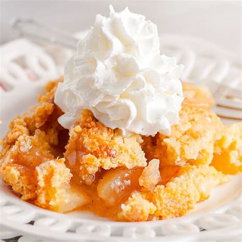 Easy Apple Cobbler Mom On Timeout Cobbler Recipes Apple Cobbler